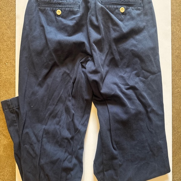 Vineyard Vines Slim Fit Club Pants Navy Chinos Men’s 30x32 Cotton Twill - Picture 2 of 5